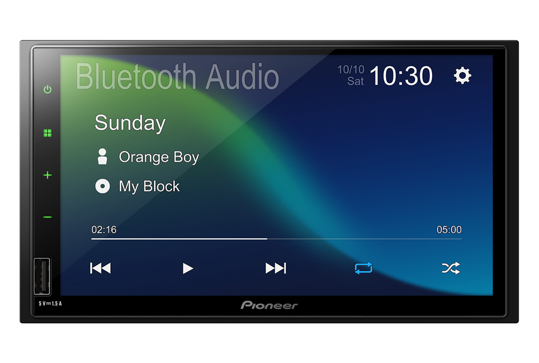 DMH-A375BT vista trasera